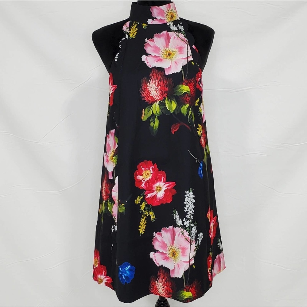 Ted Baker London Black Floral Dress